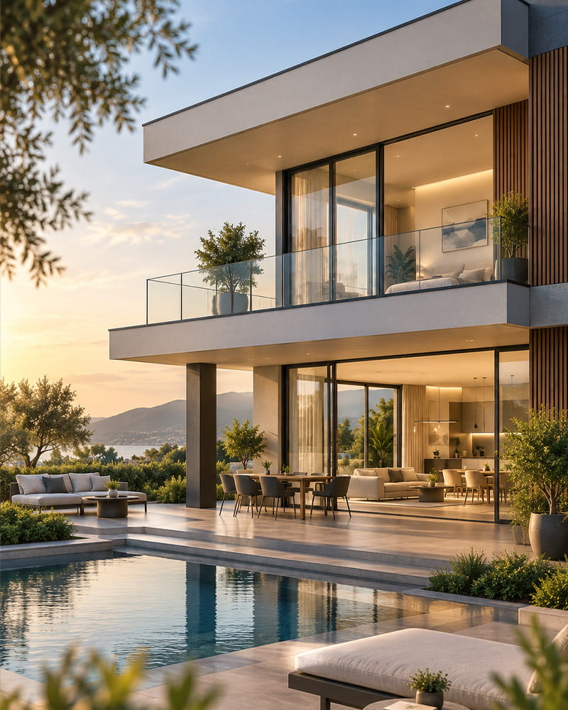 Modern villa